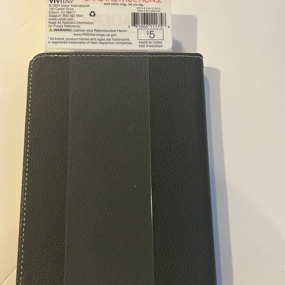 Premium Black E-Reader Case for Kindle Paperwhite